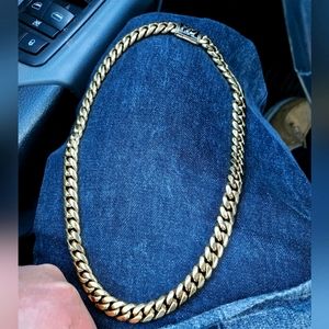 Cuban cute gold chain